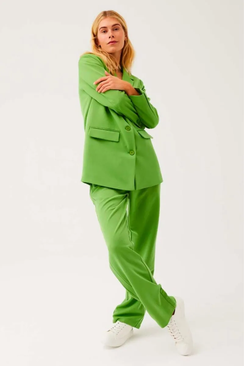 Lenna Pant | Piquant Green | Bukser fra Freequent