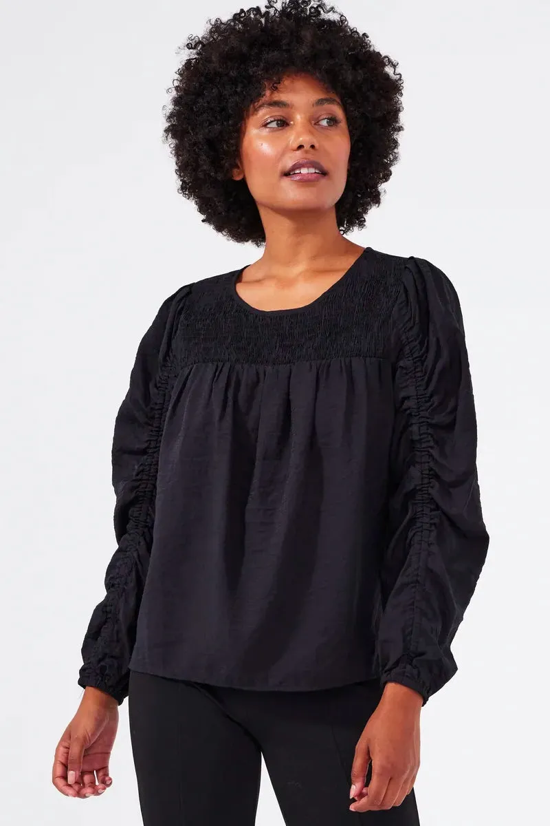 Leonie Blouse | Black | Bluse fra Freequent