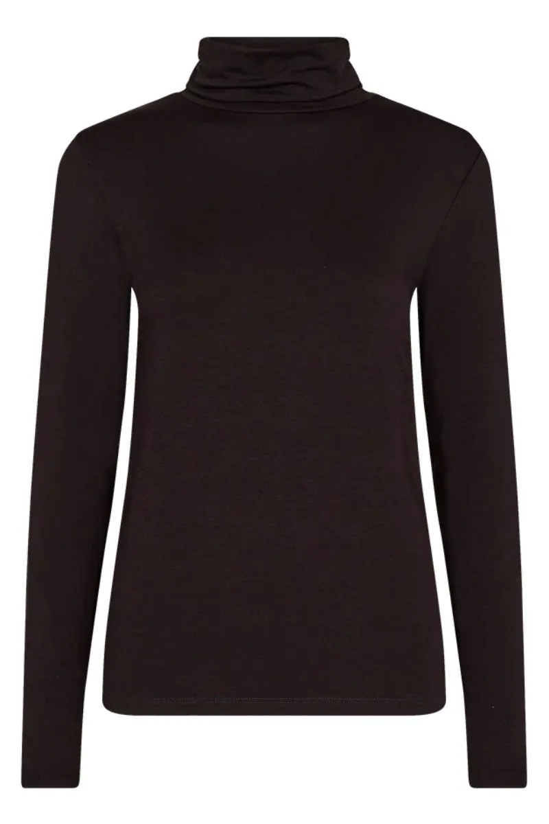 Liana Ls | Black | Bluse fra Freequent