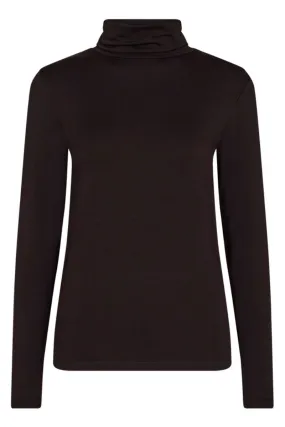 Liana Ls | Black | Bluse fra Freequent