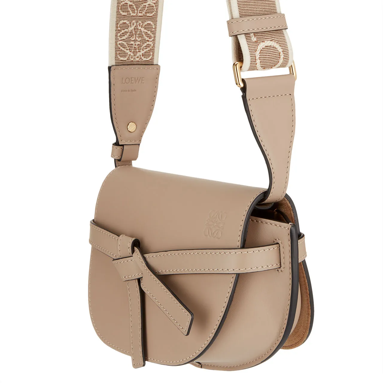 LOEWE Gate Dual Mini Crossbody Bag - Sand