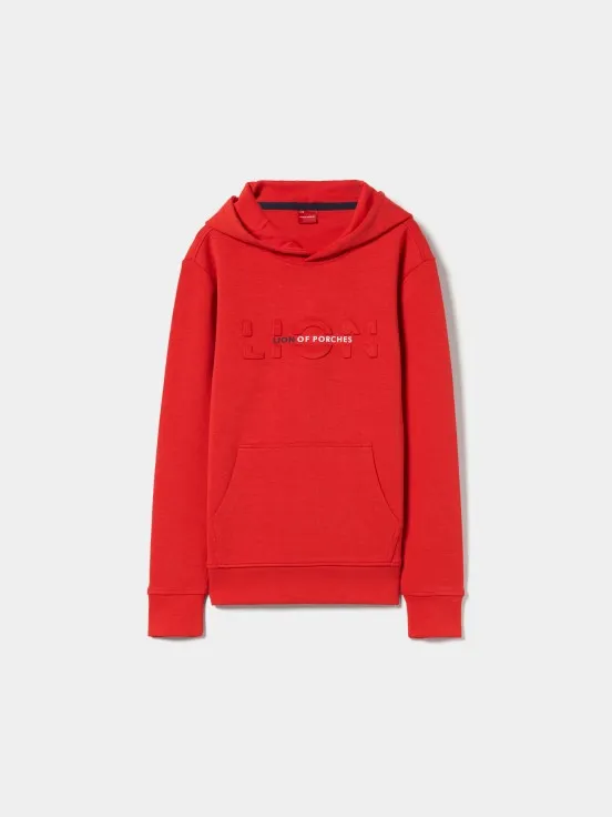 Logo hooded sweatshirt