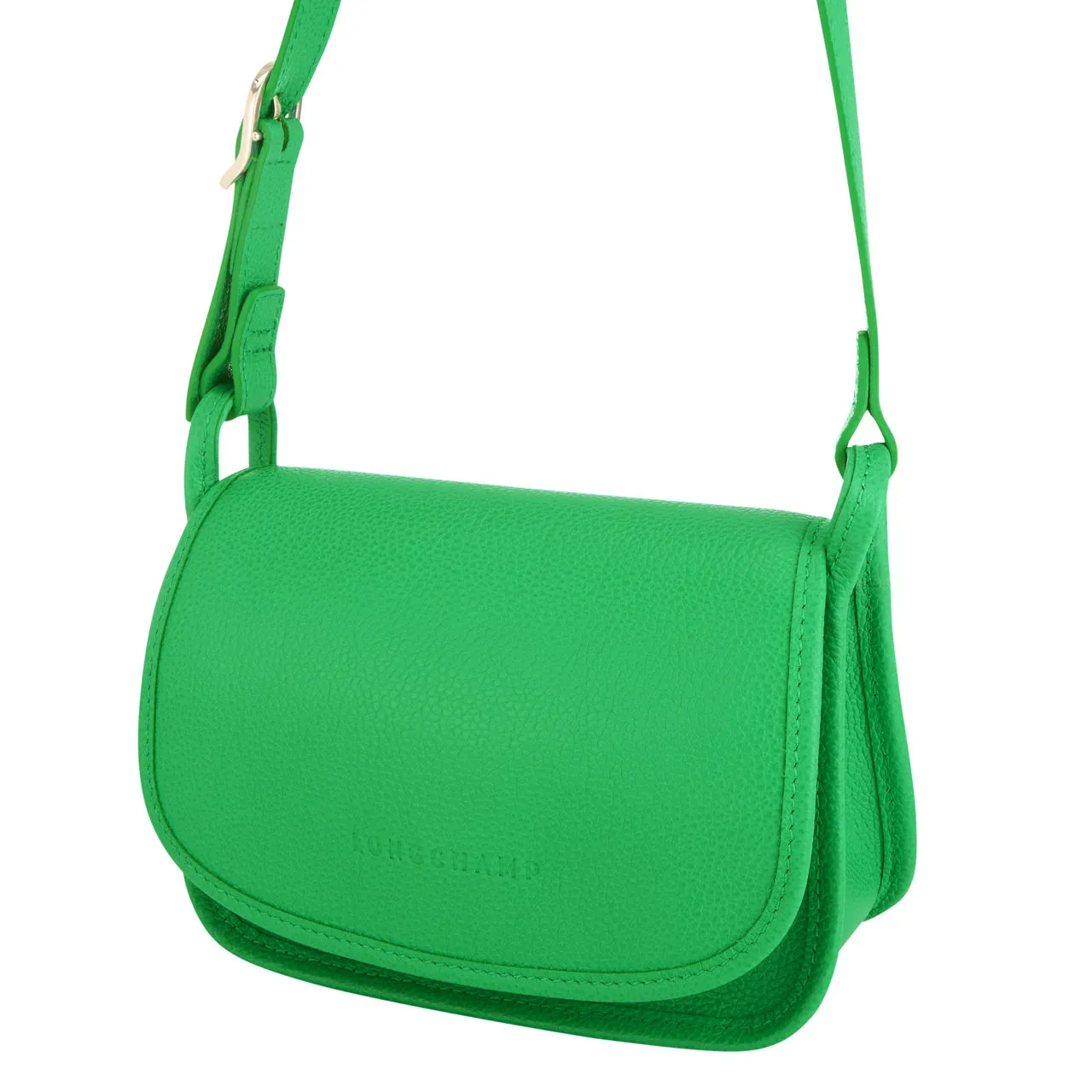 LONGCHAMP Le Foulonné Small Crossbody Bag - Vert