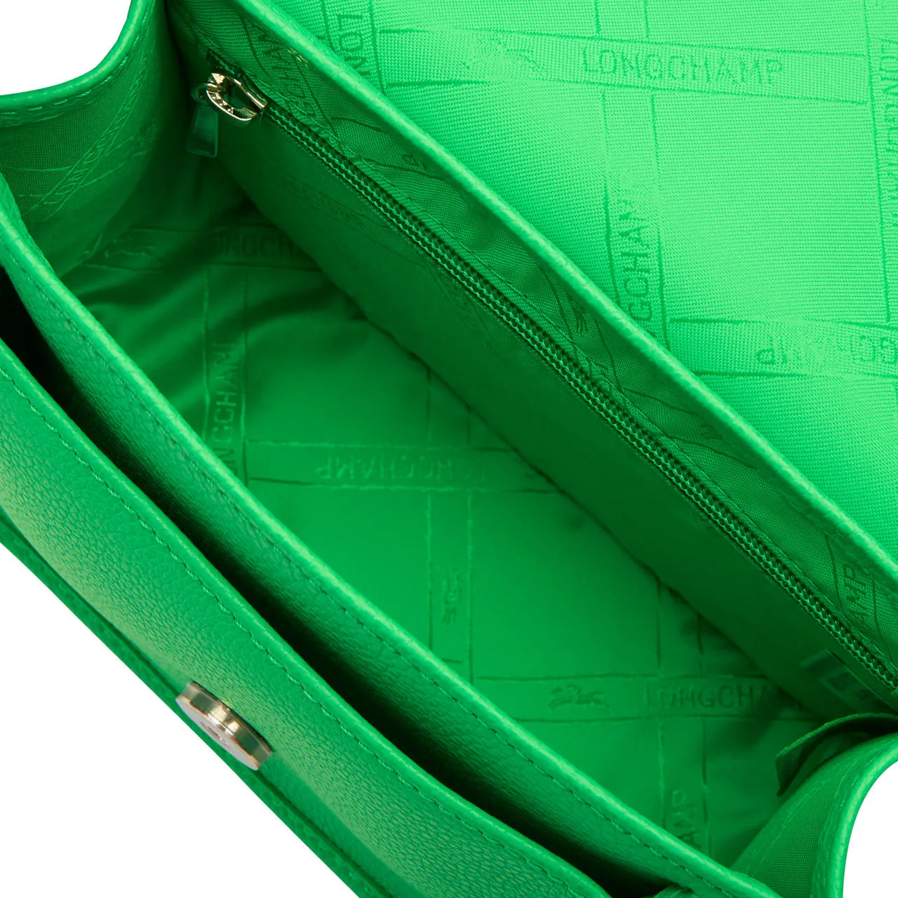 LONGCHAMP Le Foulonné Small Crossbody Bag - Vert