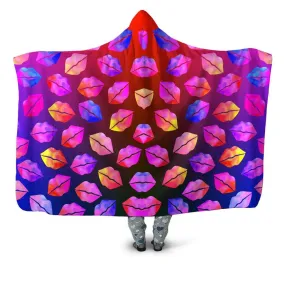 Love Lips Hooded Blanket