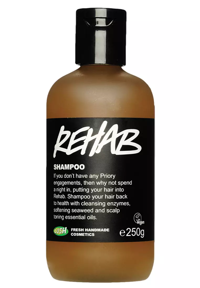 Lush Fresh Handmade Cosmetics Rehab Shampoo 250g