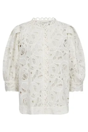 Mala Shirt 203612 | Jet Stream | Skjorte fra Copenhagen Muse