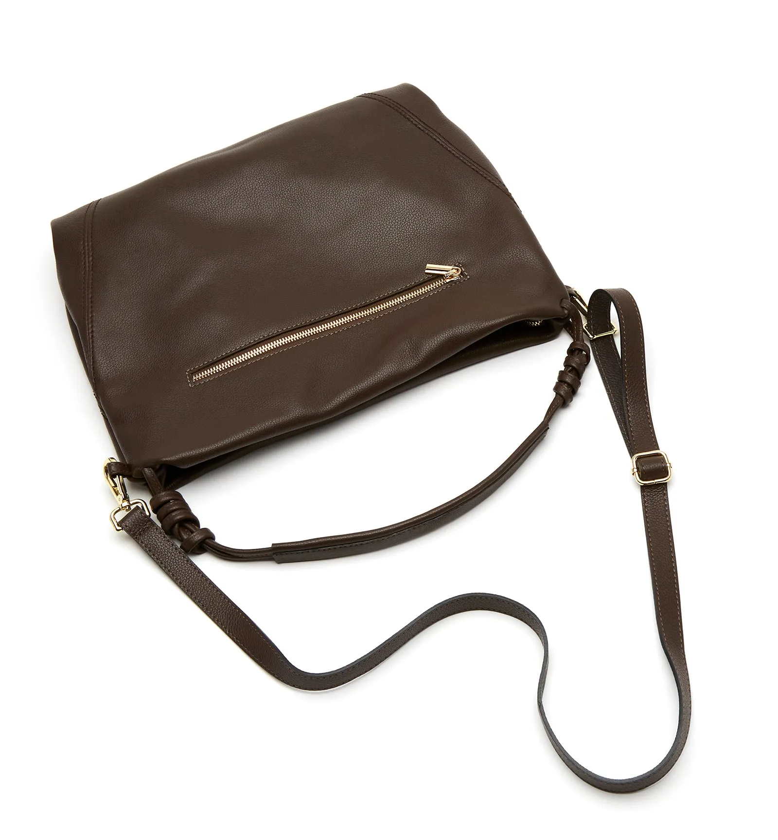 MEI LEATHER SHOULDER BAG