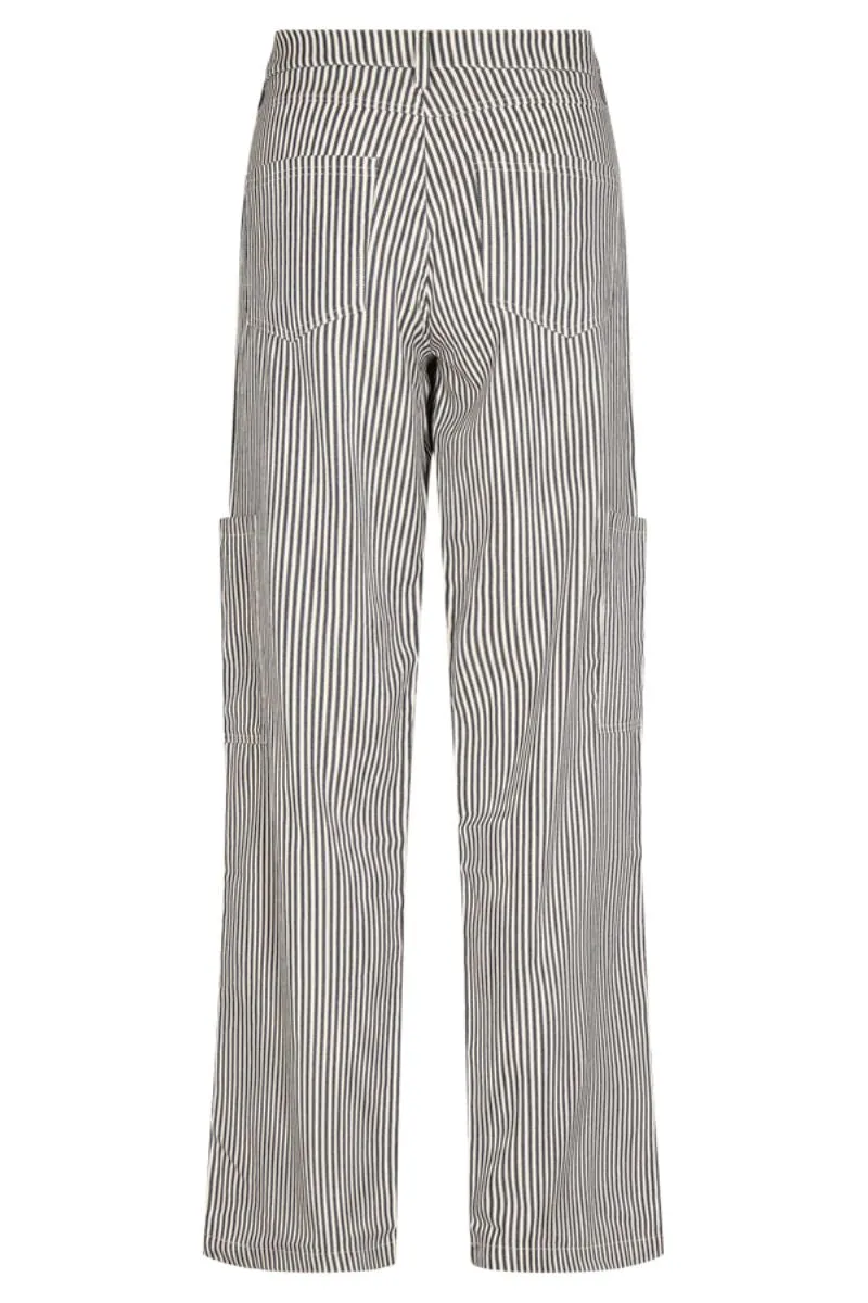 Mella Pant | Medieval Blue w. Off-White | Bukser fra Freequent