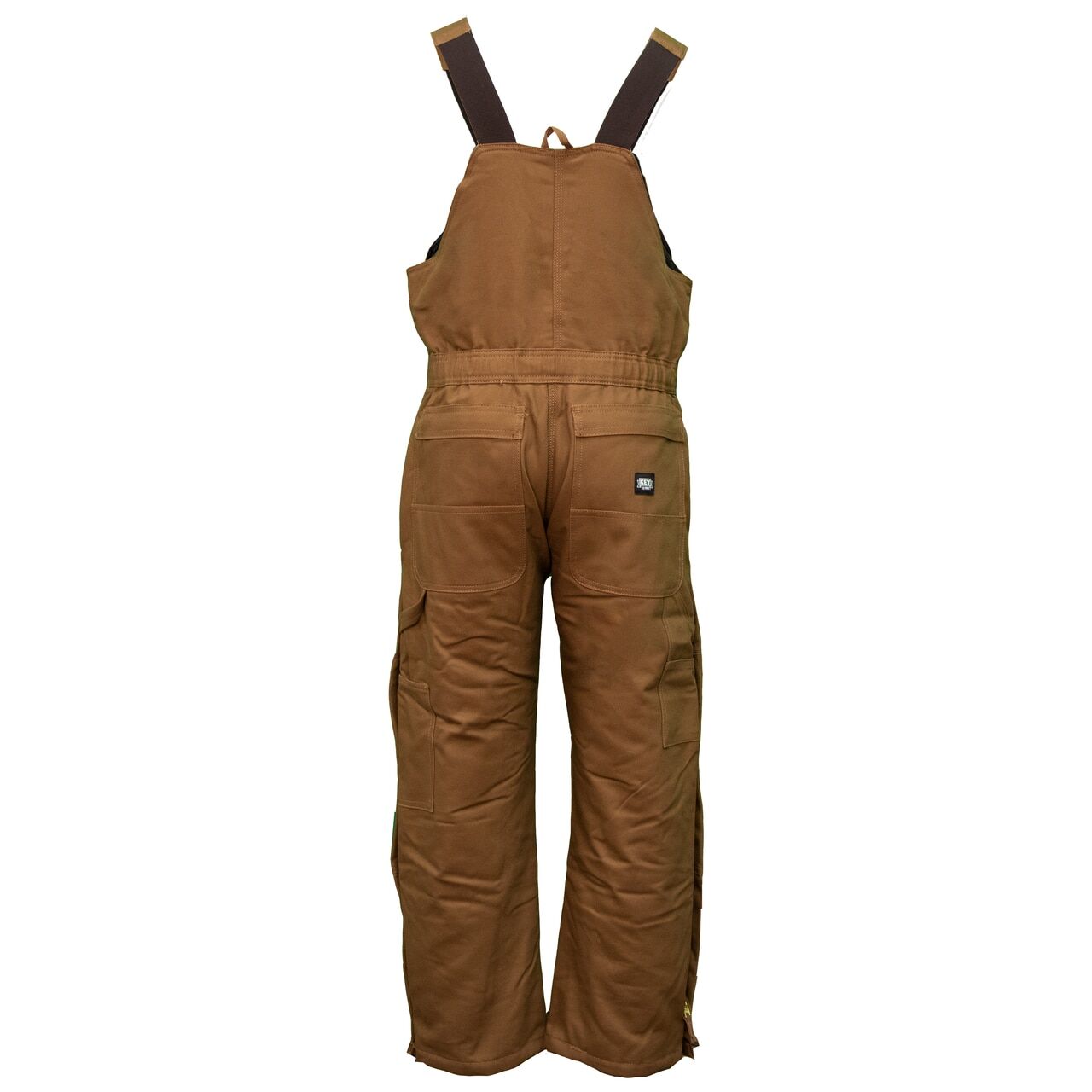 Men's Key Insulated Bib Overall in Saddle