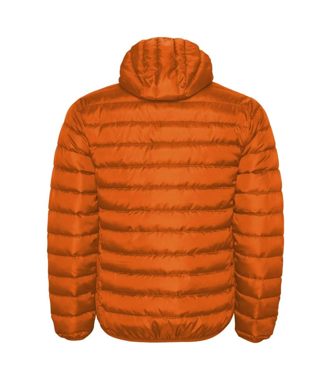 Mens norway quilted insulated jacket vermillion orange Roly