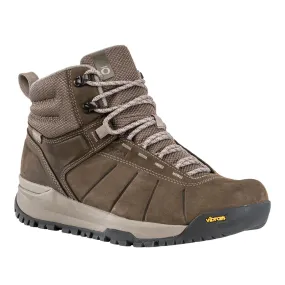 Men's Oboz Andesite II Mid Insulated Waterproof Color: Pebble Brown