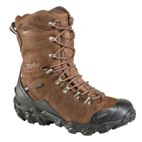 Men's Oboz Bridger 10 Insulated Waterproof Color: Bark