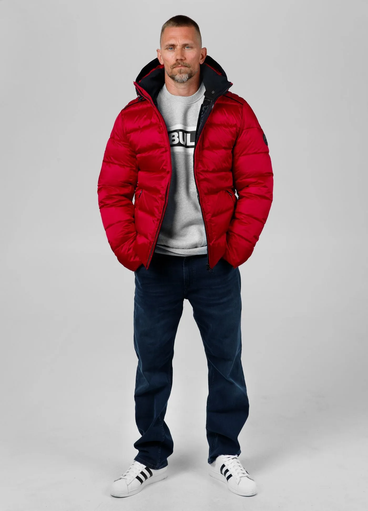 Men's winter hooded jacket Barles