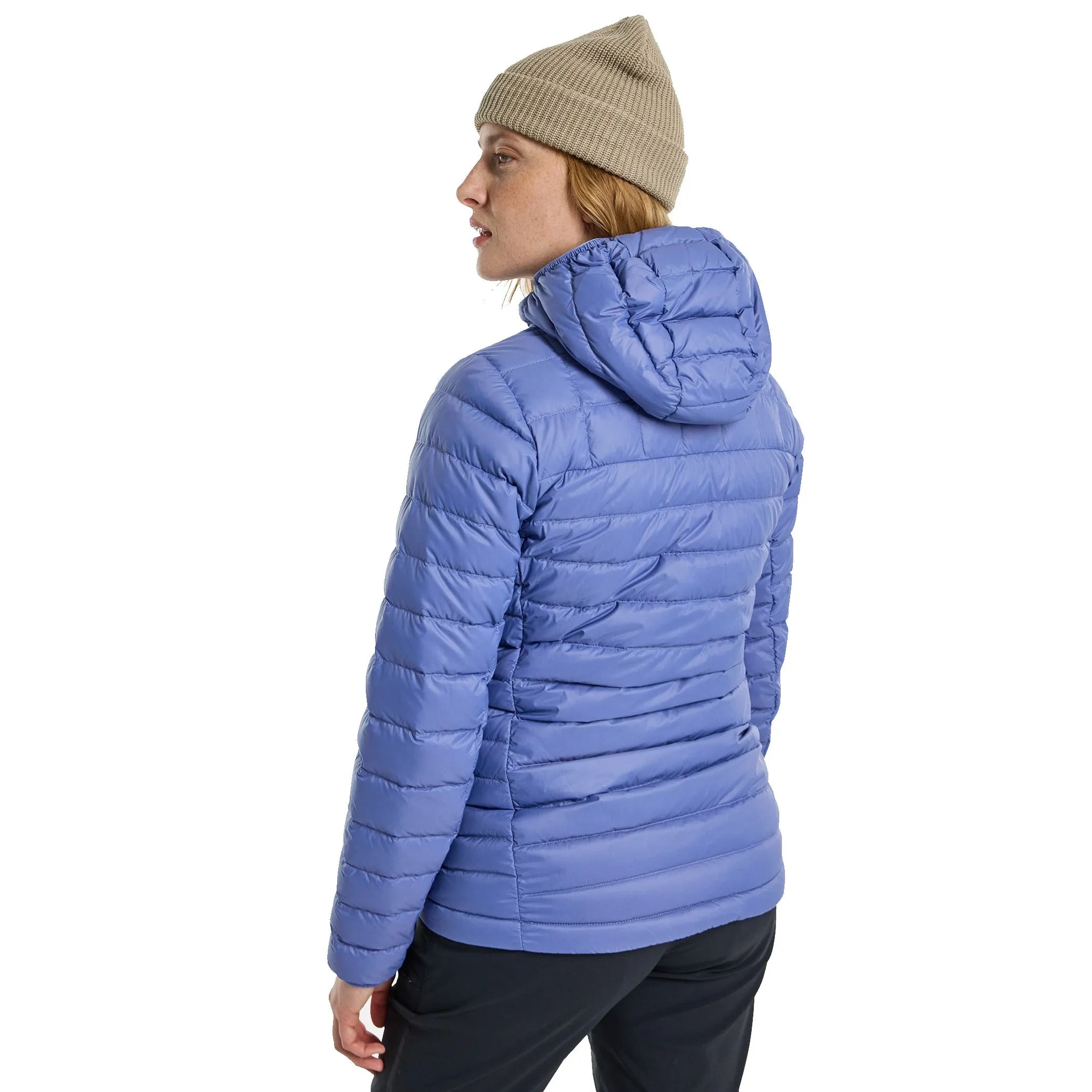 Mid-Heat Hooded Down Insulated Jacket - Womens