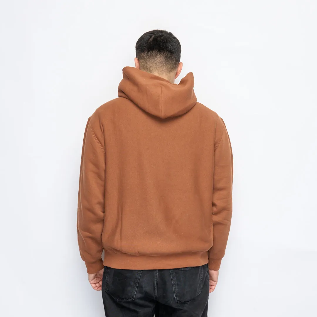 Milk x Champion - RW Hooded Sweatshirt Bubble (Brown)