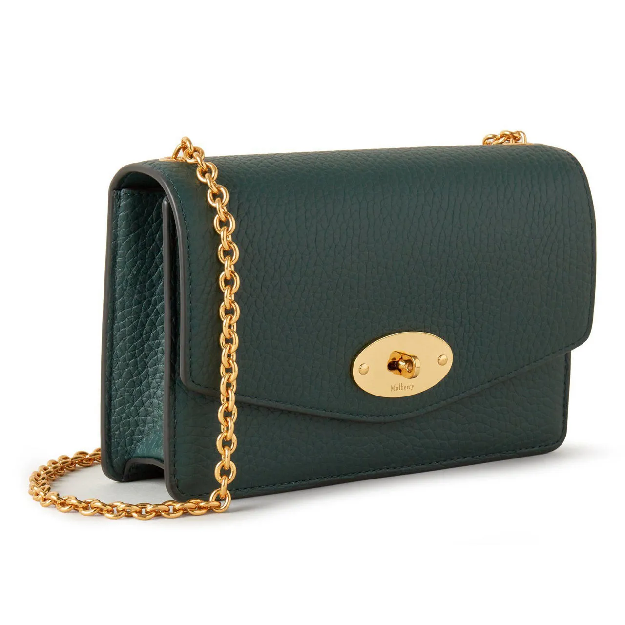 MULBERRY The Sustainable Edit Darley Small Crossbody Bag - Mulberry Green