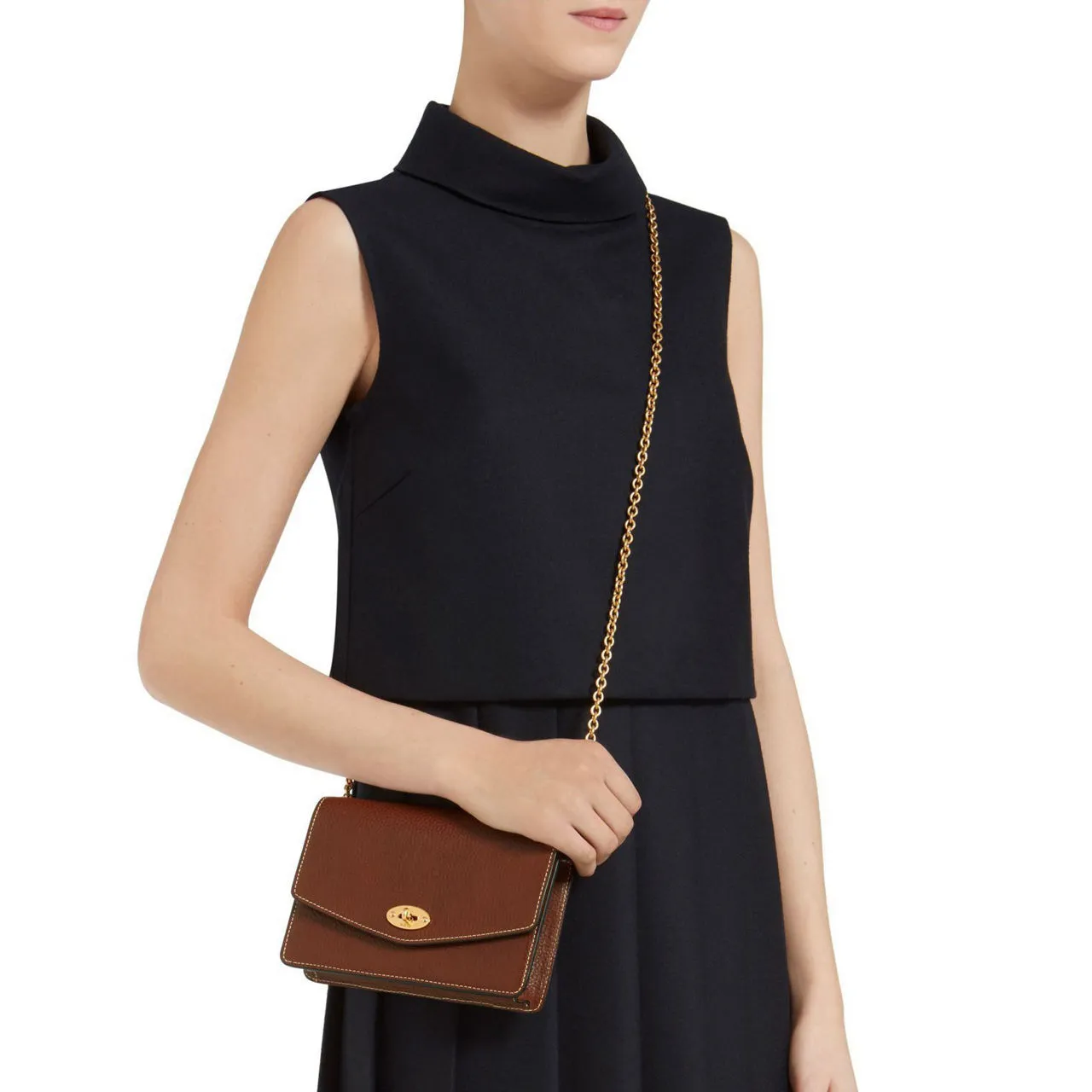 MULBERRY The Sustainable Edit Darley Small Crossbody Bag - Oak