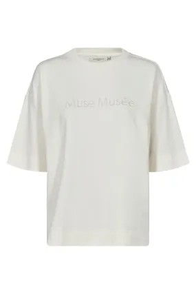 Muse Tee 203637 | Jet Stream | T-shirt fra Copenhagen Muse