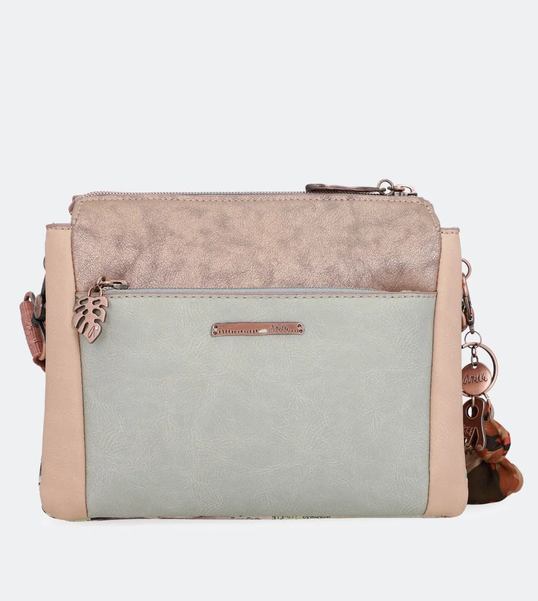 Nature crossbody bag with neckerchief