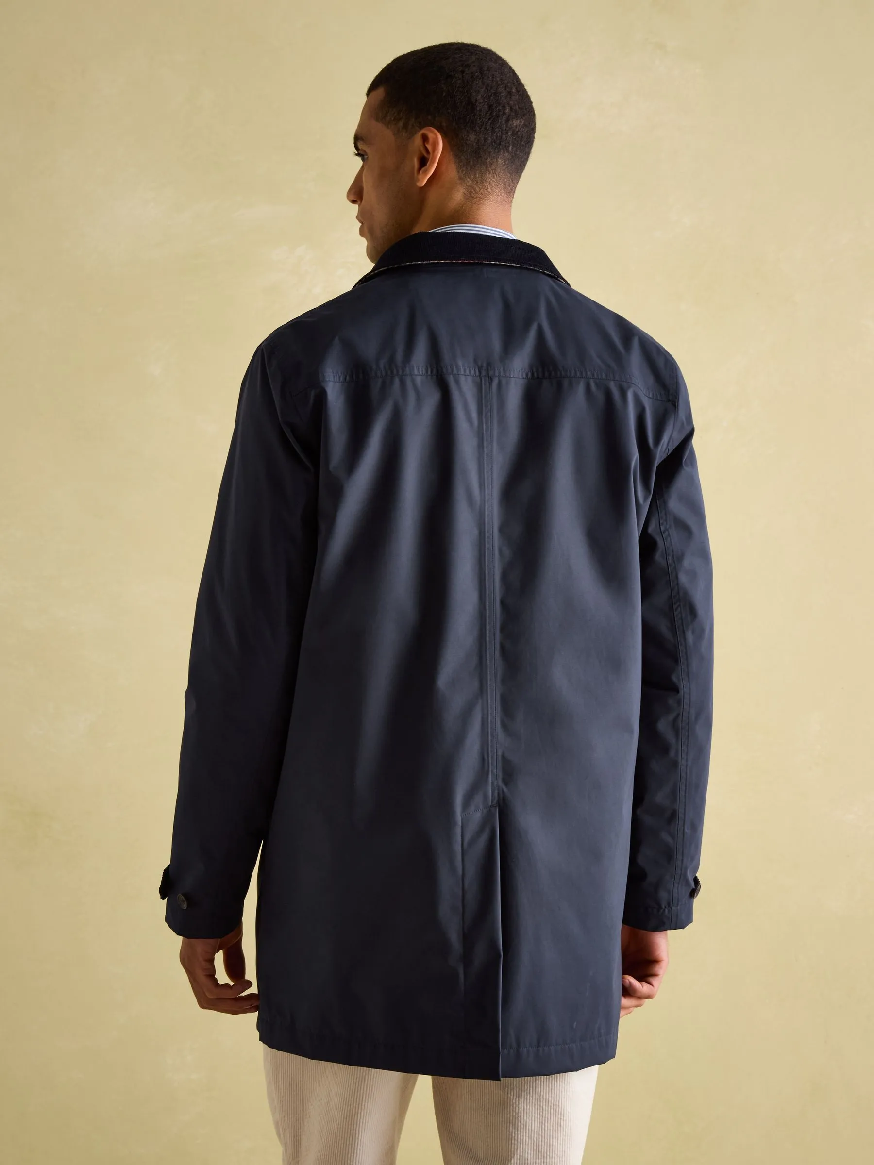 Navy Waterproof Raincoat