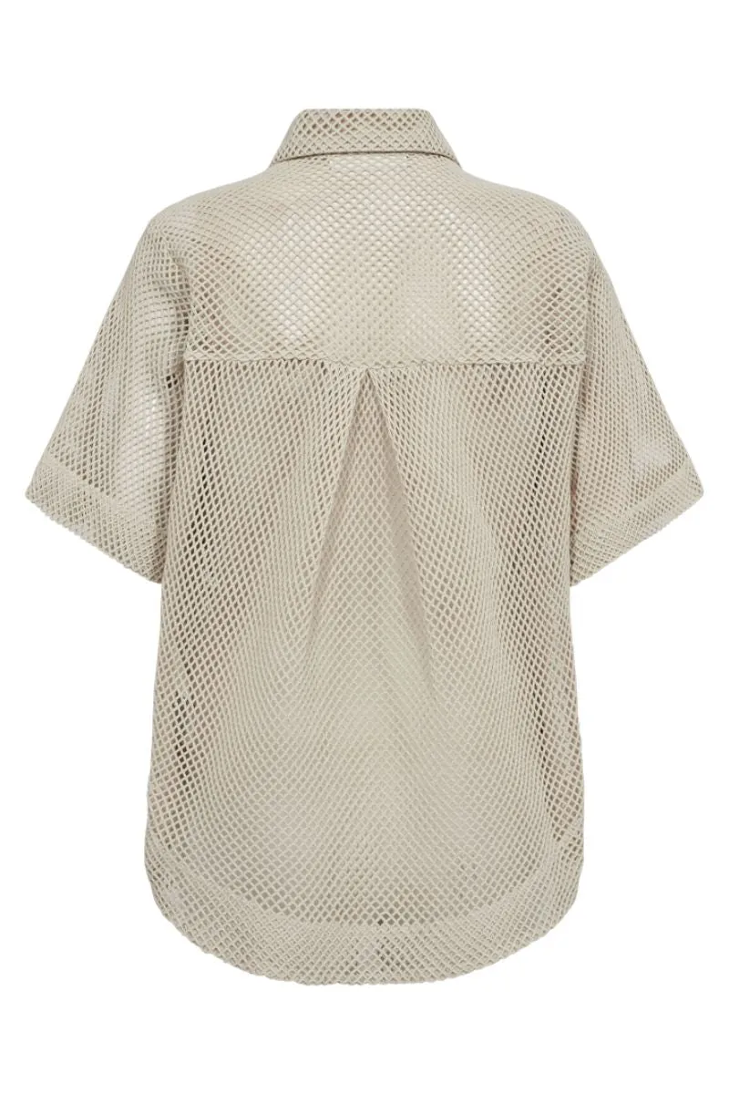 Nina Shirt 203713 | Peyote | Skjorte fra Copenhagen Muse