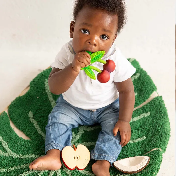 Oli&Carol Natural Rubber Teething Toy Mery The Cherry