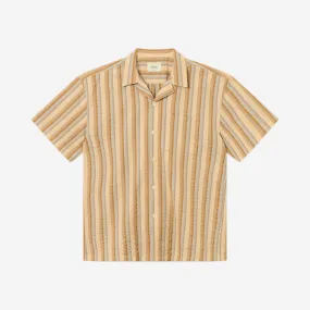 Otter Seersucker S/S Shirt - Rubber Stripe