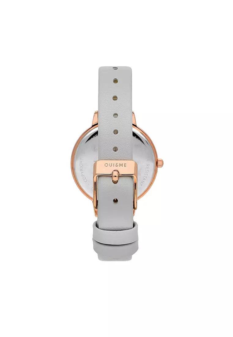 Oui & Me [Sustainable Watch] Oui & Me Amourette Collection 34mm Women's Quartz Watch + Bracelet special set  ME0102