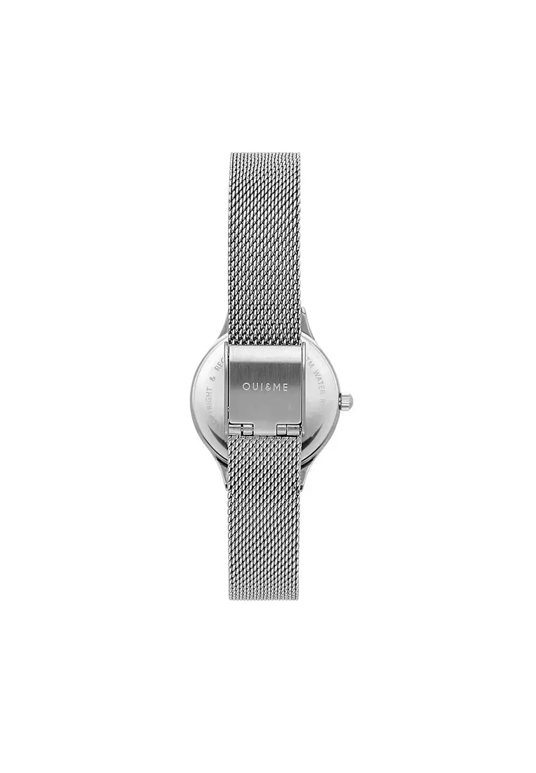 Oui & Me [Sustainable Watch] Oui & Me Bichette White Dial 28mm Ladies Quartz Watch ME010270