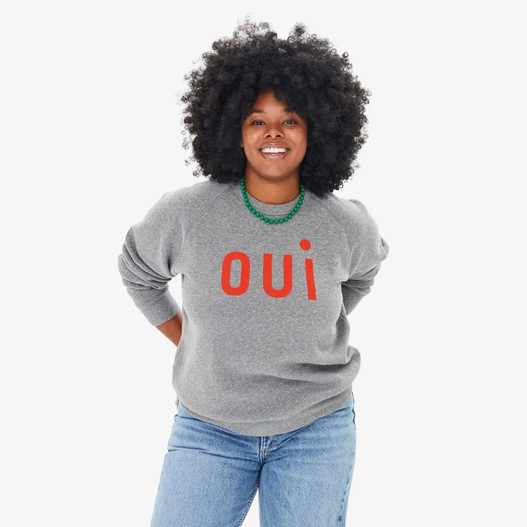 Oui Sweatshirt (Grey)