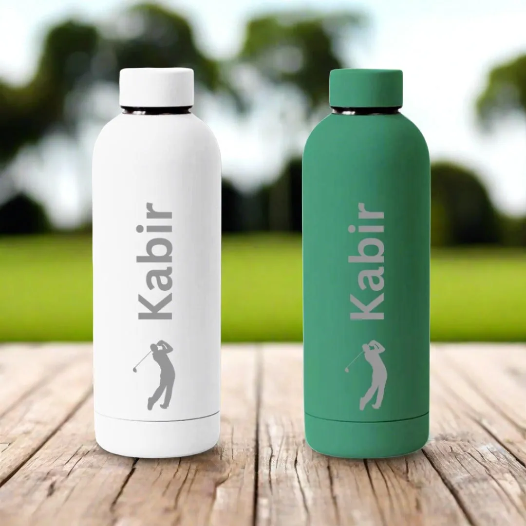 Personalized Bottle For Sports Golf Insulated Water Bottles - 500ml (SET OF 2)