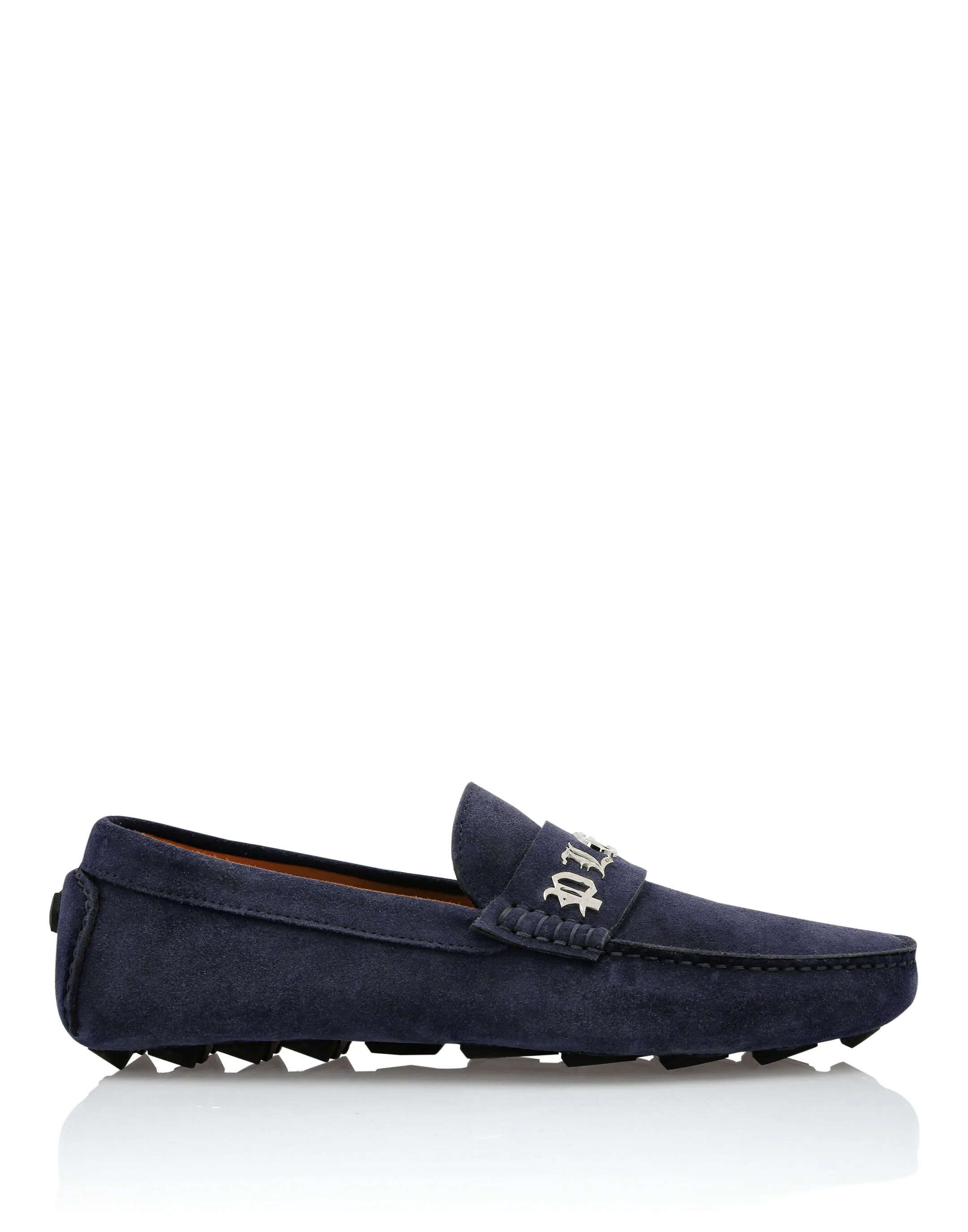 PHILIPP PLEIN Suede Moccasin