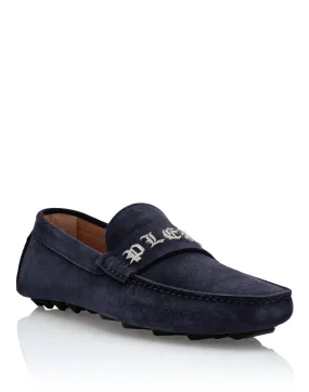 PHILIPP PLEIN Suede Moccasin