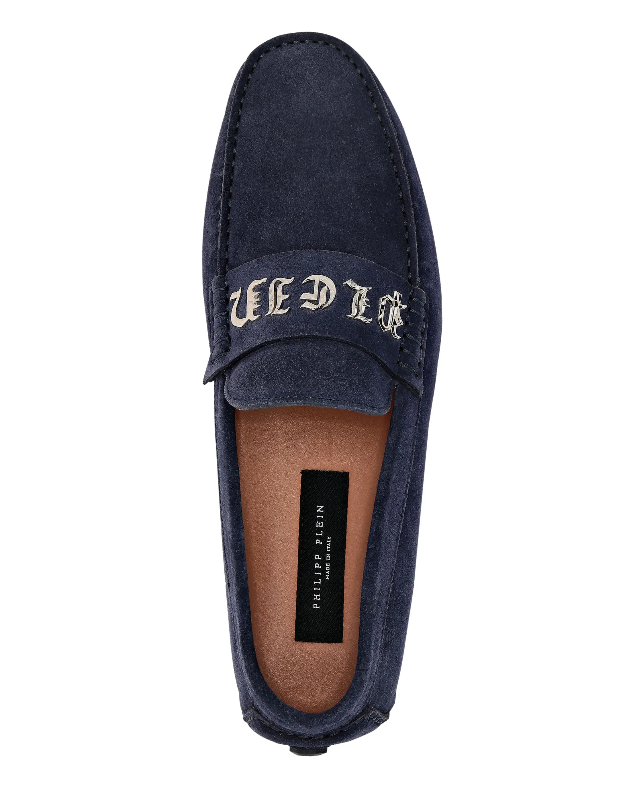 PHILIPP PLEIN Suede Moccasin