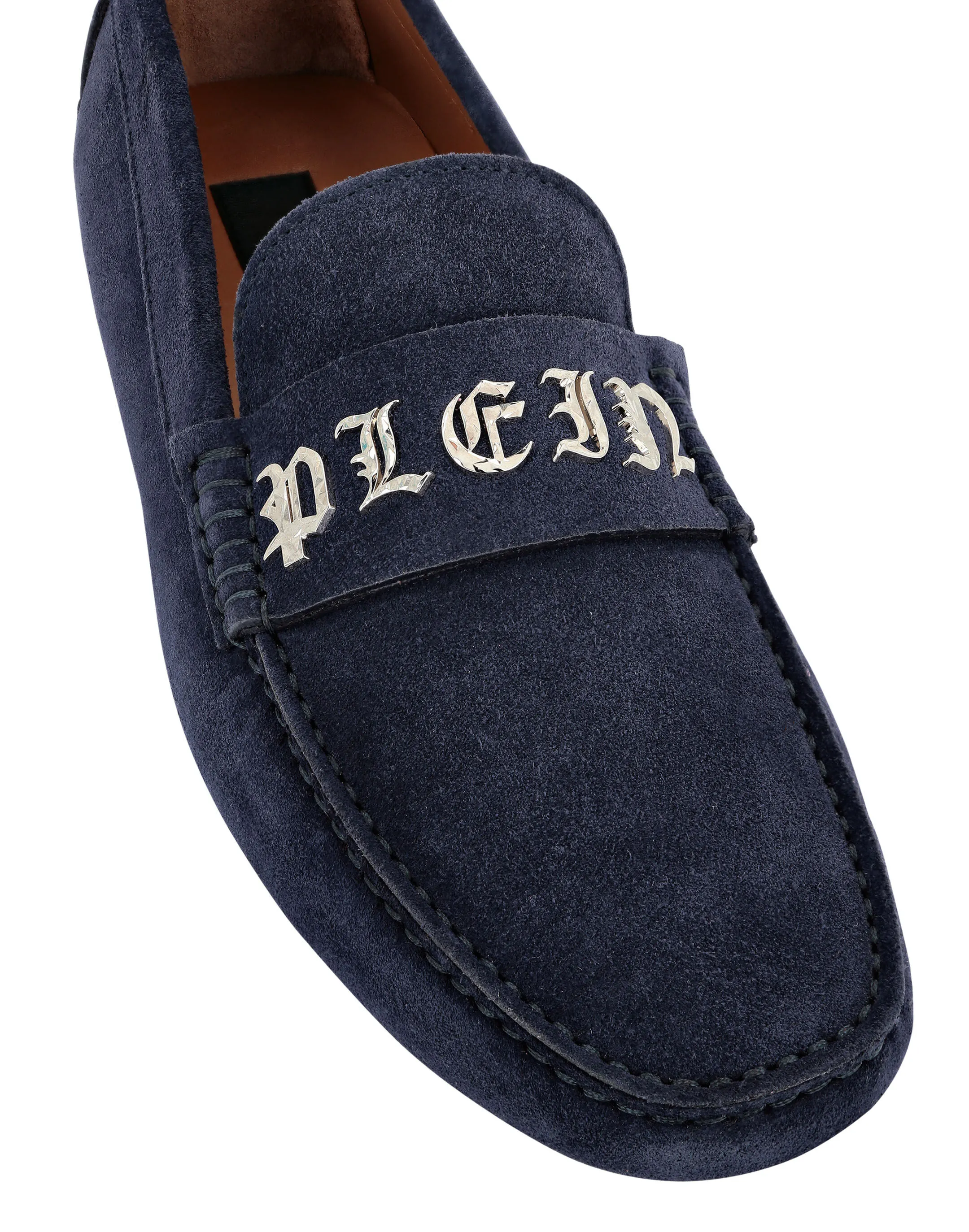 PHILIPP PLEIN Suede Moccasin