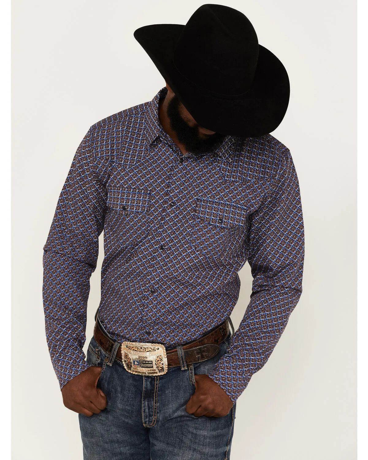 Product Name:  Gibson Men's Hiking Long Sleeve Snap Western Shirt