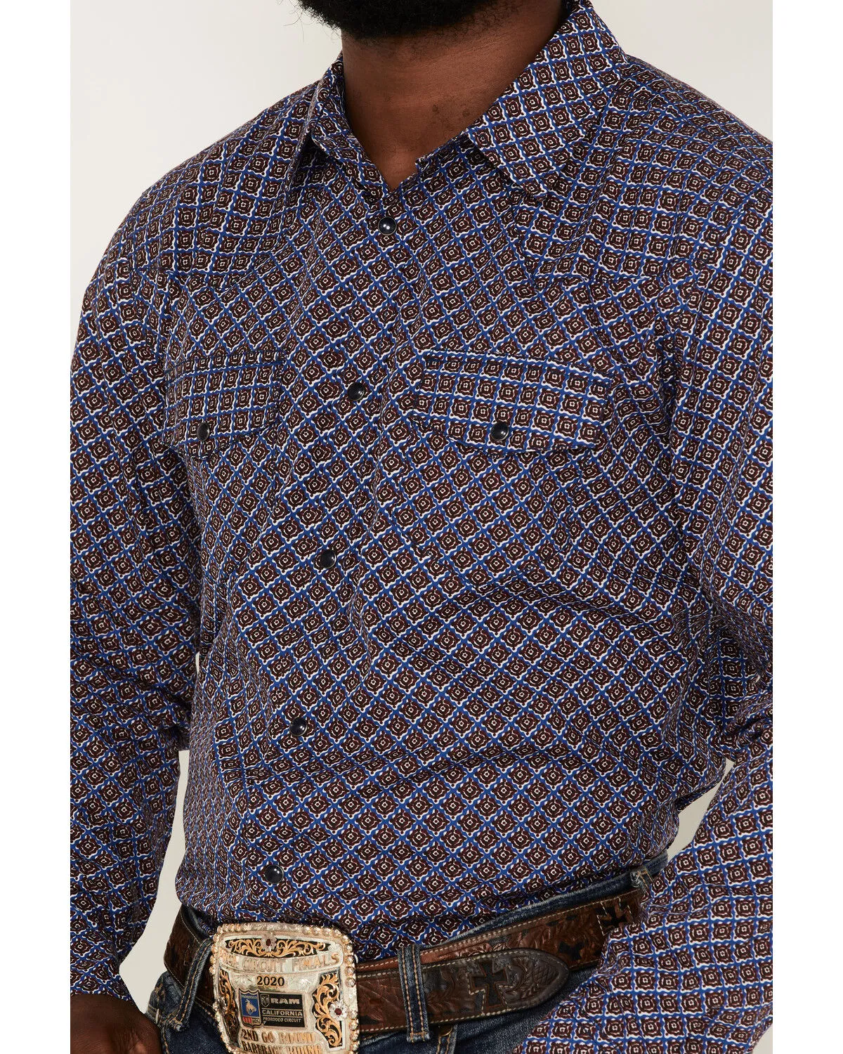 Product Name:  Gibson Men's Hiking Long Sleeve Snap Western Shirt