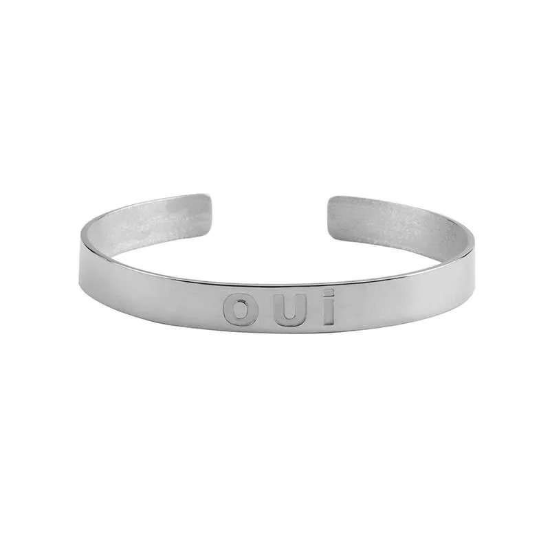 Pulsera OUI Plata