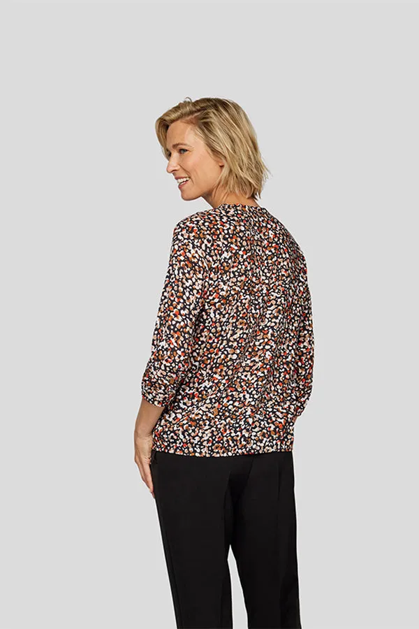 Rabe & LecomteABSTRACT PRINT BLOUSE