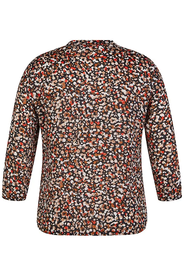 Rabe & LecomteABSTRACT PRINT BLOUSE