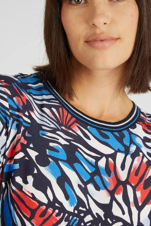 Rabe & LecomteALLOVER BUTTERFLY PRINT BLOUSE