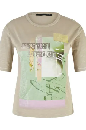 Rabe & LecomteBEIGE SECRET GARDEN T-SHIRT