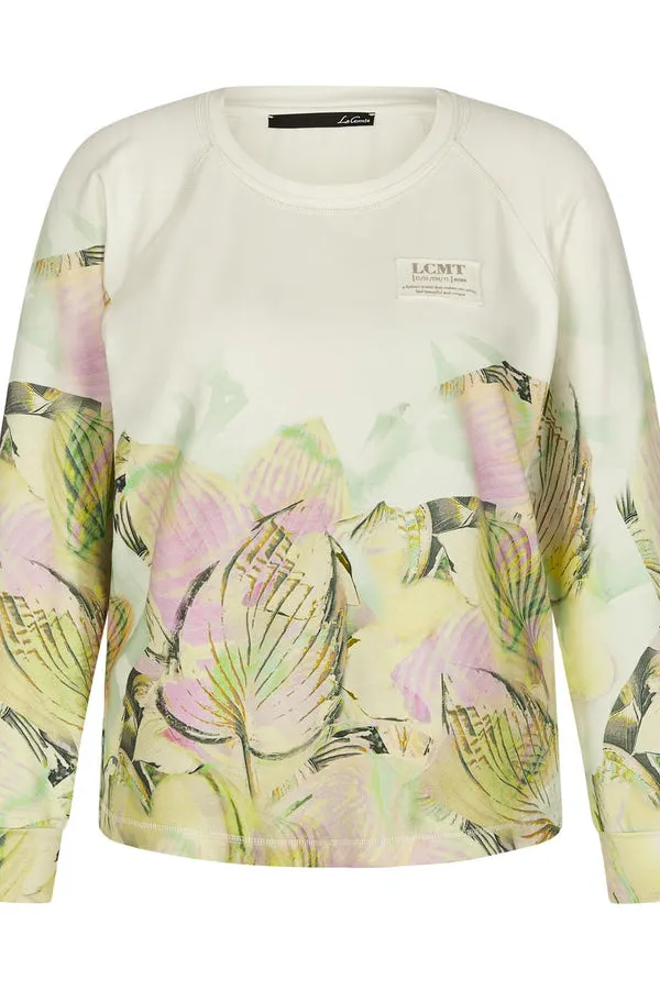 Rabe & LecomteBIG LEAF PRINT SWEATSHIRT