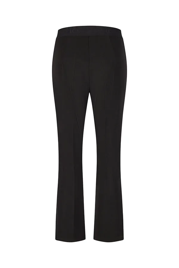 Rabe & LecomteBLACK ELASTIC WAIST FLARE LEGGING