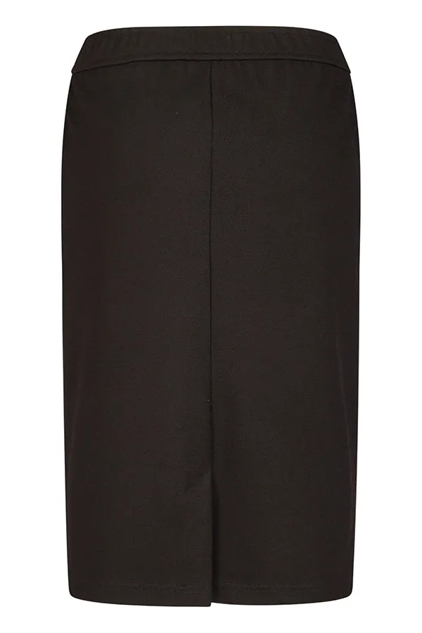 Rabe & LecomteBLACK ZIPPED POCKET BASIC SKIRT