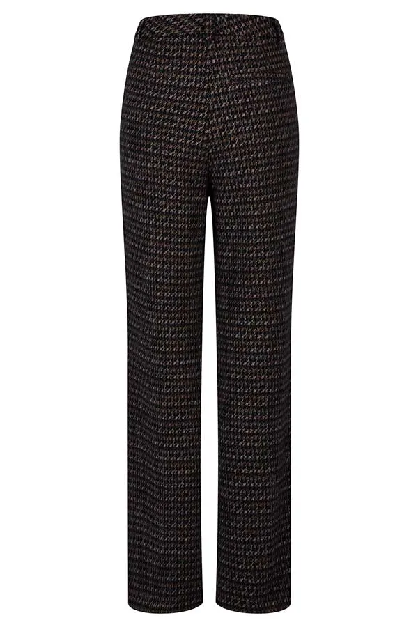 Rabe & LecomteDEEP BLUE TWEED-LIKE TROUSER