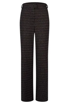 Rabe & LecomteDEEP BLUE TWEED-LIKE TROUSER