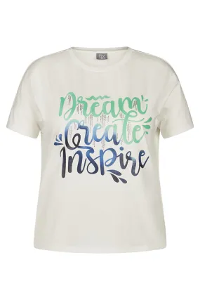 Rabe & LecomteDREAM CREATE INSPIRE WHITE T-SHIRT