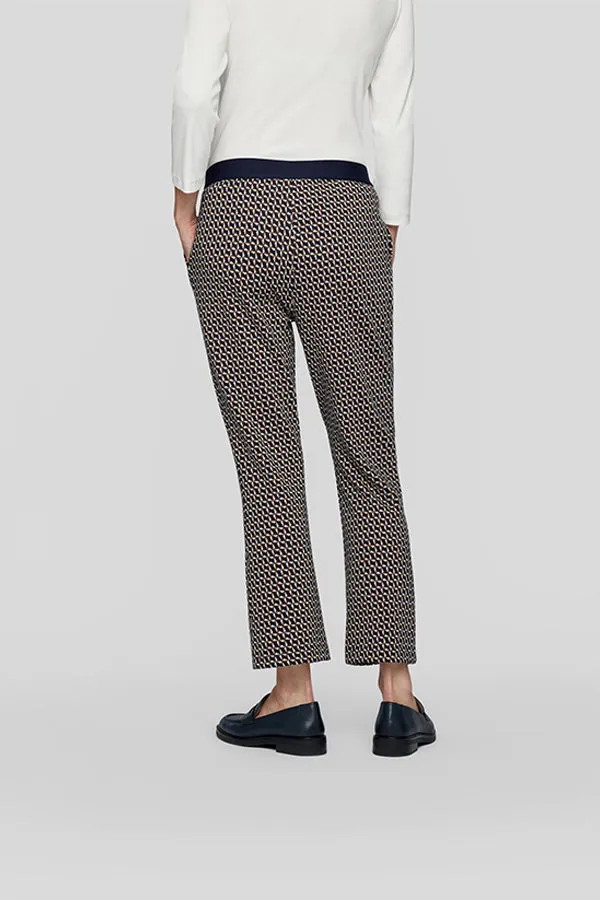 Rabe & LecomteGEOMETRIC PRINT ELASTIC WAIST LEGGING